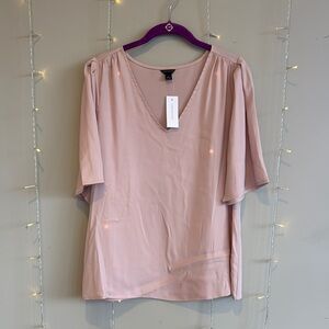 Ann Taylor Pink Relaxed Blouse